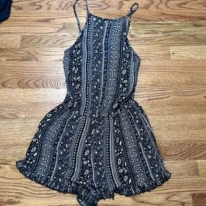 Printed American Eagle Romper